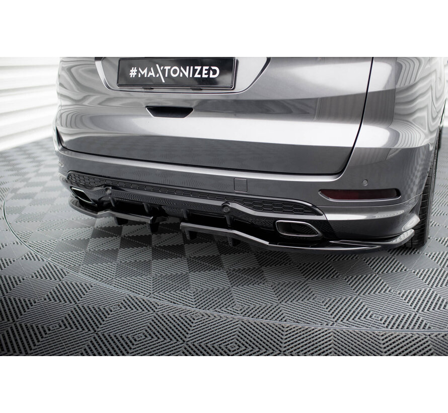 Maxton Design Rear Splitter (with vertical bars) Ford S-Max ST-Line Mk2