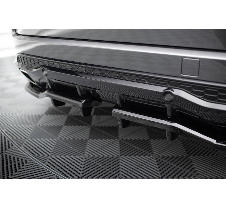 Maxton Design Rear Splitter (with vertical bars) Ford S-Max ST-Line Mk2