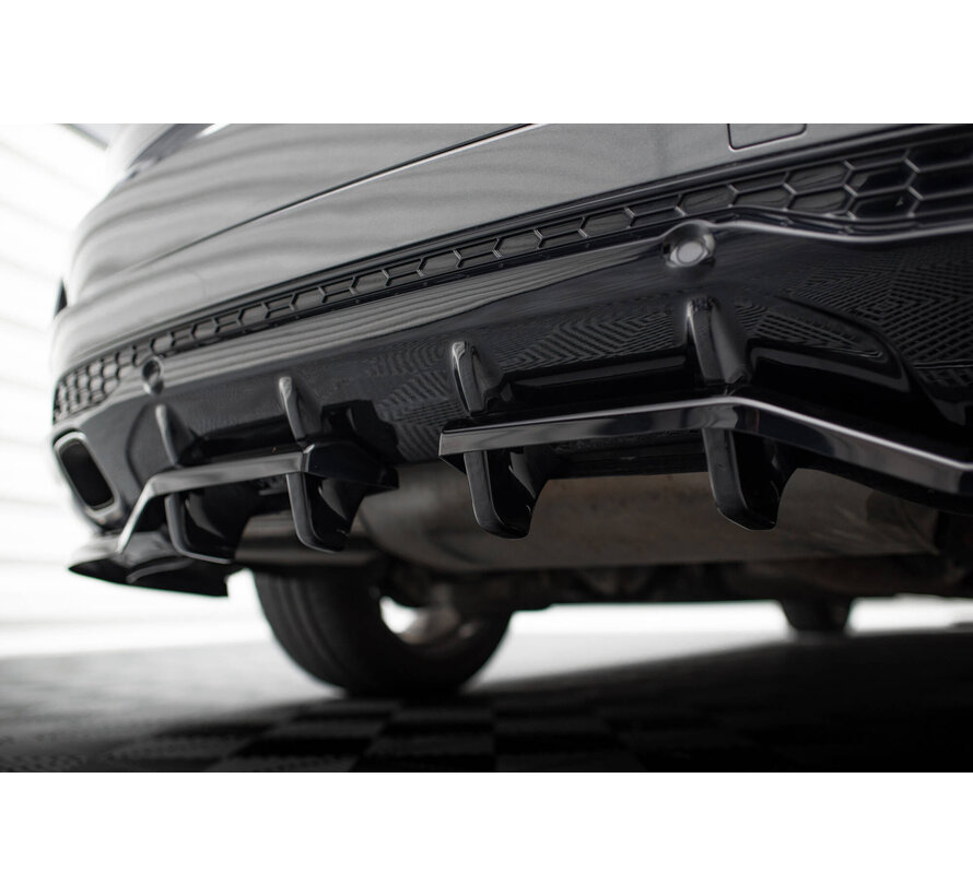 Maxton Design Rear Splitter (with vertical bars) Ford S-Max ST-Line Mk2