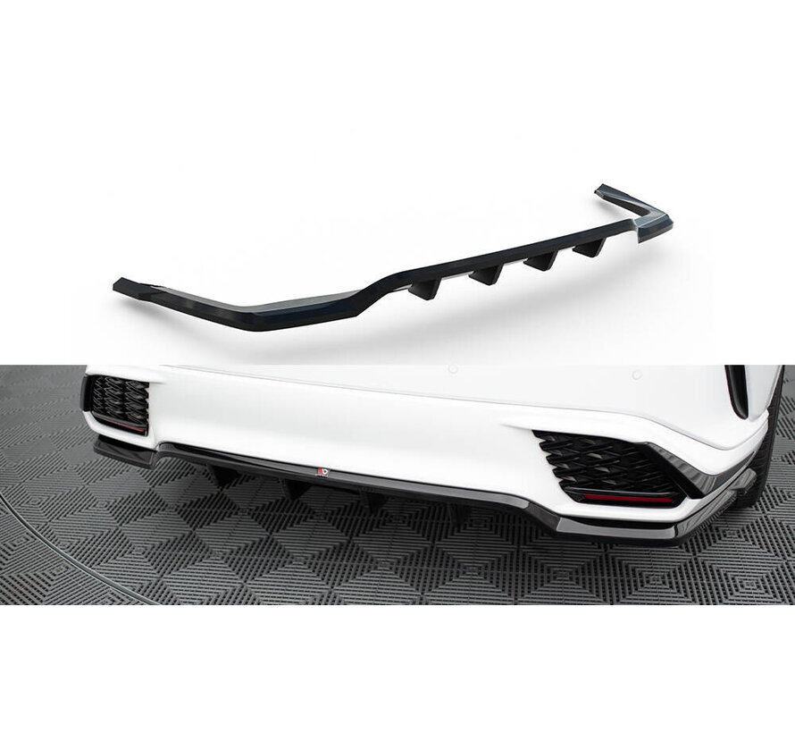 Maxton Design Rear Splitter (with vertical bars) Lexus RX F-Sport Mk5