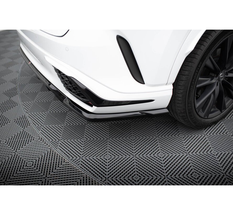 Maxton Design Rear Splitter (with vertical bars) Lexus RX F-Sport Mk5