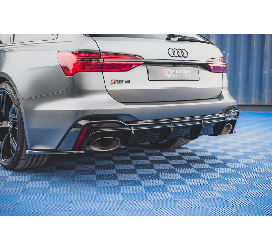 Maxton Design Rear Valance Audi RS6 C8  (Version with towbar)