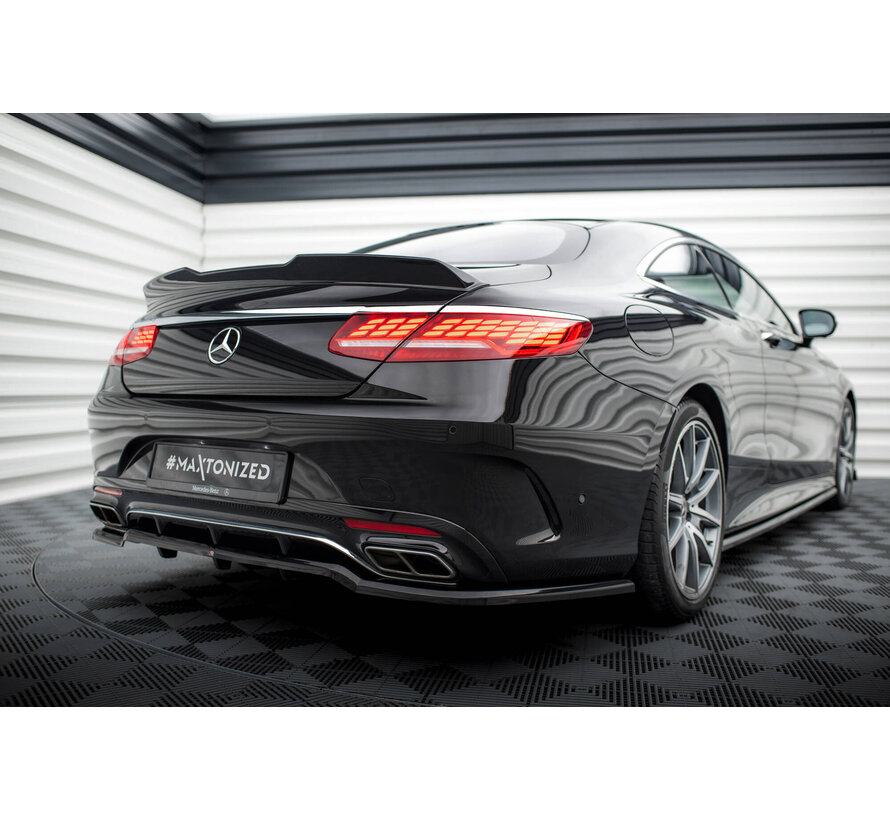 Maxton Design Spoiler Cap 3D Mercedes-Benz S Coupe AMG-Line C217 Facelift