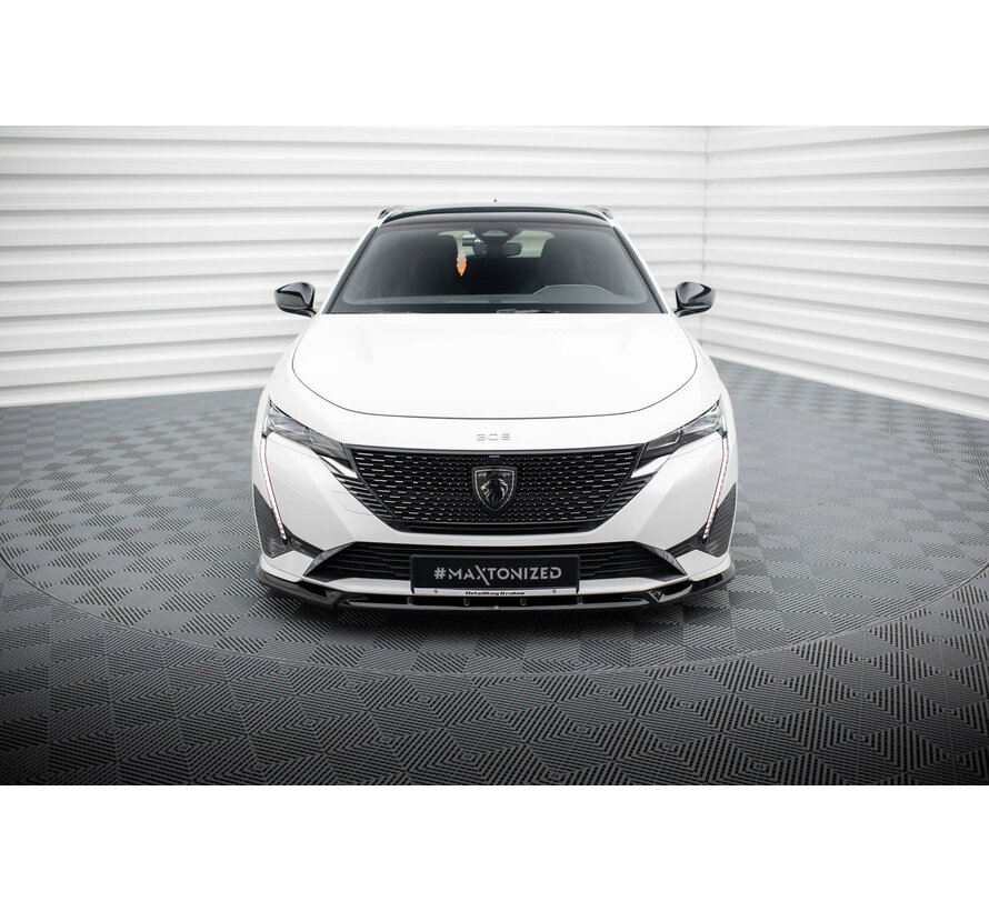 Maxton Design Front Splitter Peugeot 308 GT Mk3