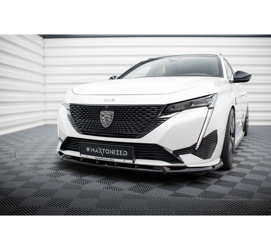 Maxton Design Front Splitter Peugeot 308 GT Mk3