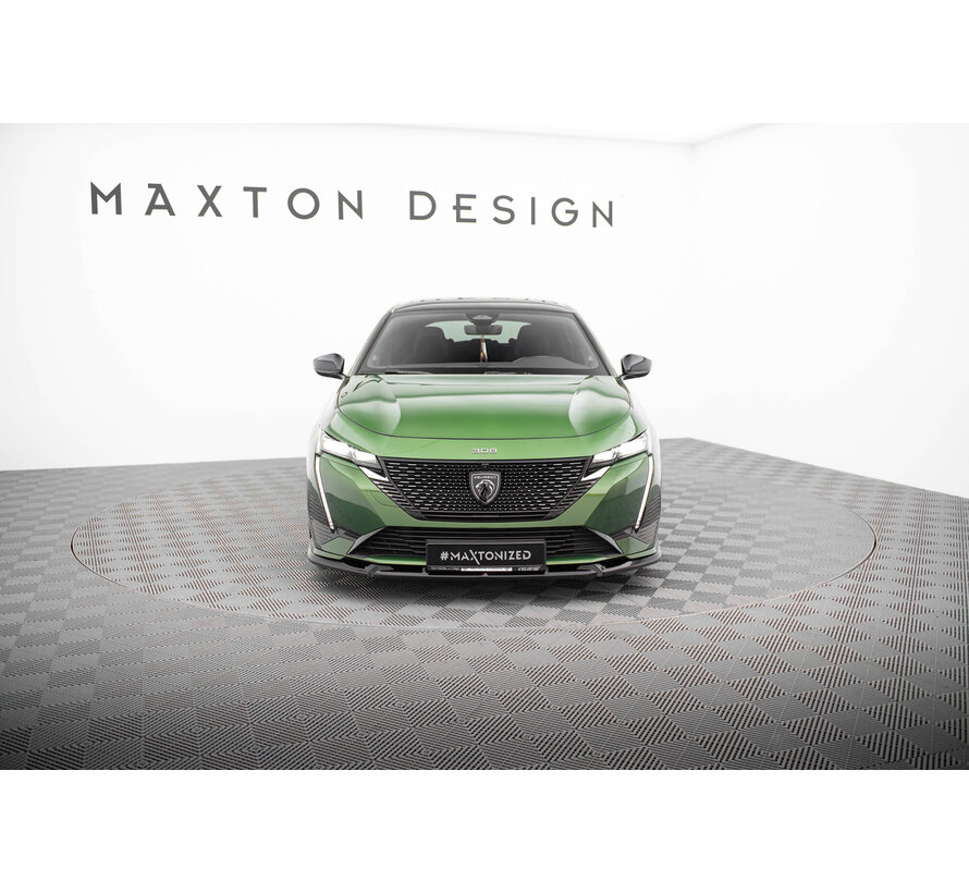 Maxton Design Front Splitter Peugeot 308 GT Mk3