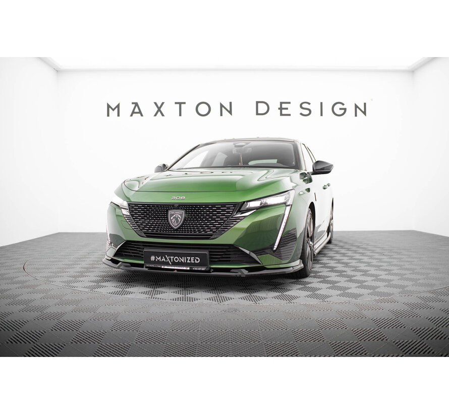 Maxton Design Front Splitter Peugeot 308 GT Mk3