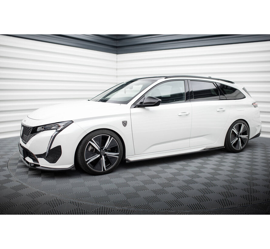 Maxton Design Side Skirts Diffusers Peugeot 308 GT SW Mk3