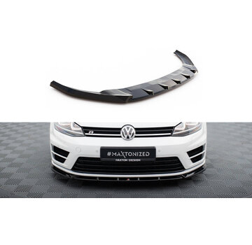 Maxton Design Maxton Design Front Splitter V.5 Volkswagen Golf R / R-Line Mk7