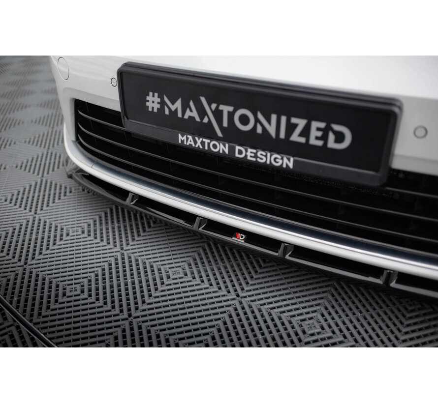 Maxton Design Front Splitter V.5 Volkswagen Golf R / R-Line Mk7