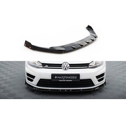 Maxton Design Maxton Design Front Splitter V.5 + Flaps Volkswagen Golf R / R-Line Mk7