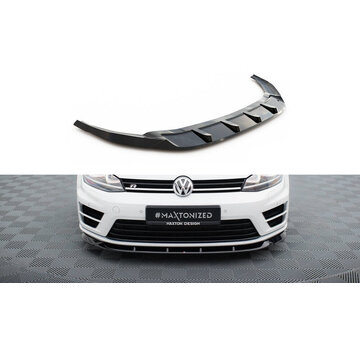 Maxton Design Maxton Design Front Splitter V.6 Volkswagen Golf R / R-Line Mk7