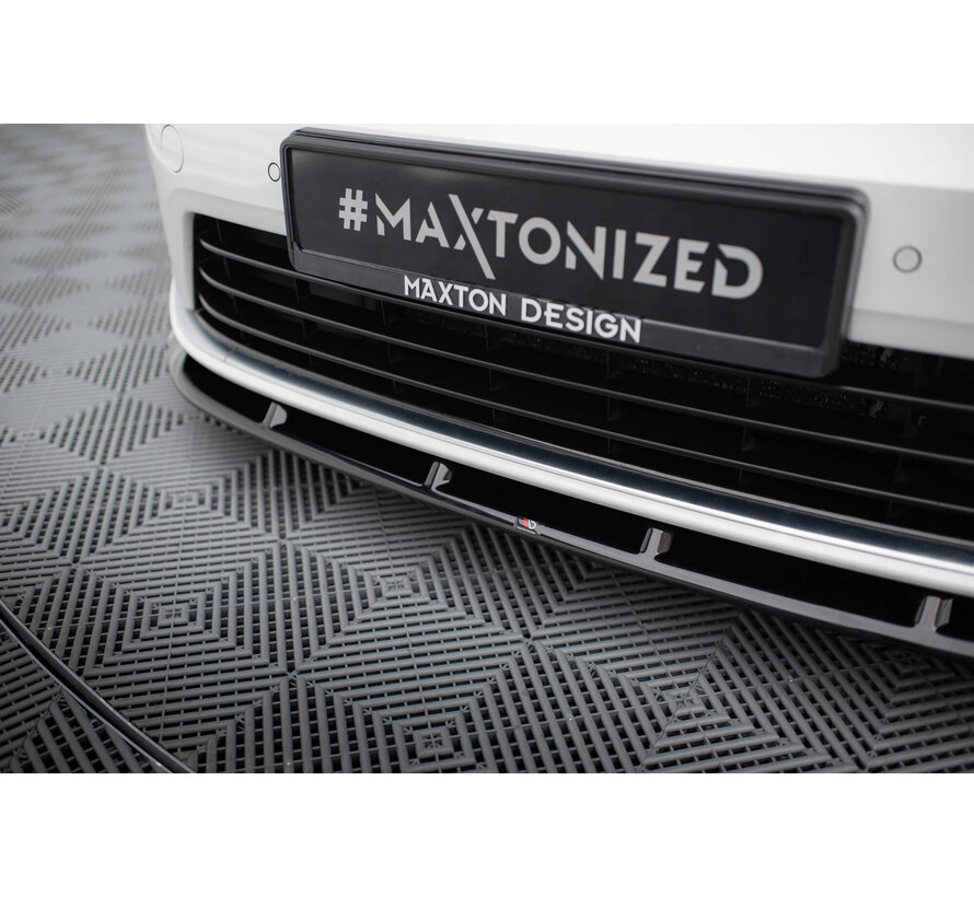 Maxton Design Front Splitter V.6 Volkswagen Golf R / R-Line Mk7
