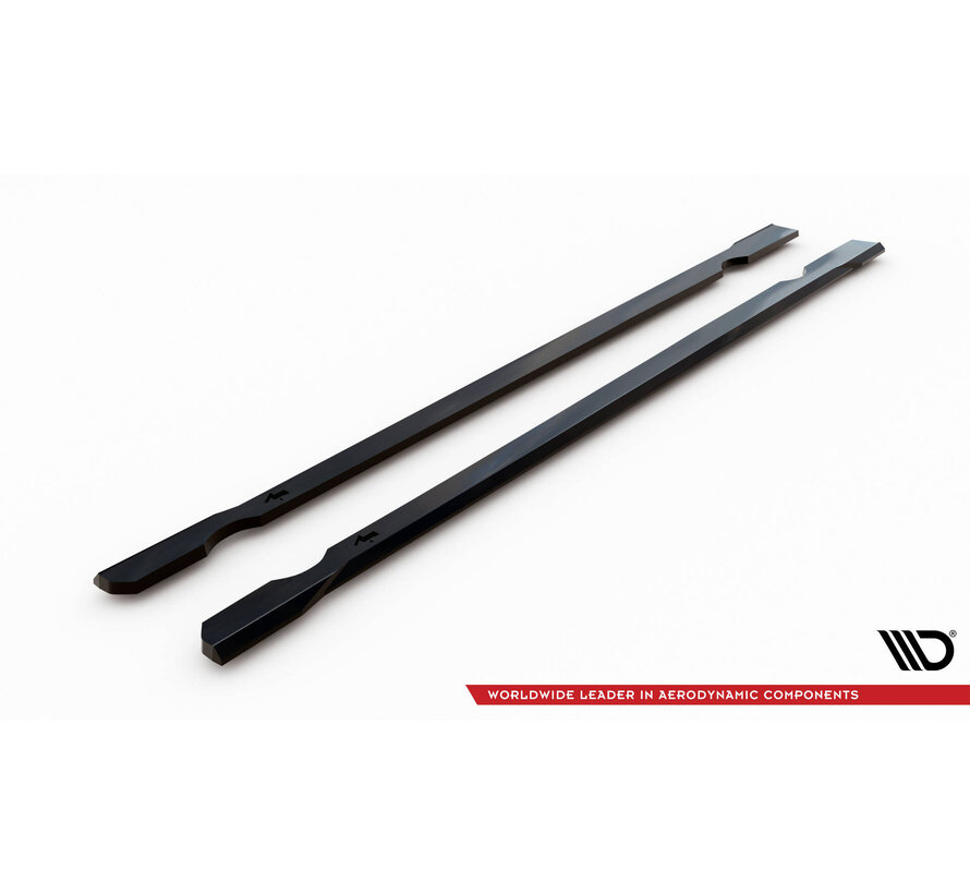 Maxton Design Side Skirts Diffusers V.4 Volkswagen Golf R / R-Line Mk7