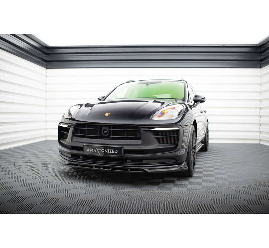 Maxton Design Front Splitter Porsche Macan GTS Mk1 Facelift 2