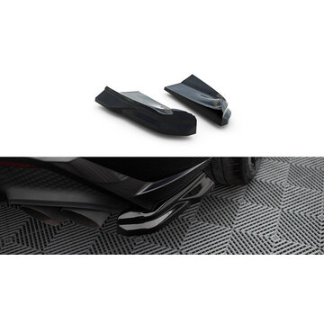 Maxton Design Maxton Design Rear Side Splitters Porsche Macan GTS Mk1 Facelift 2
