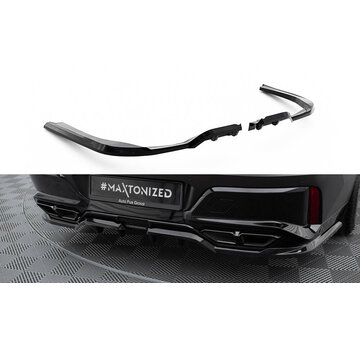 Maxton Design Maxton Design Rear Splitter (with vertical bars) BMW M760e G70