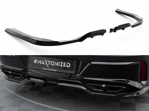 Maxton Design Maxton Design Rear Splitter (with vertical bars) passend voor BMW M760e G70