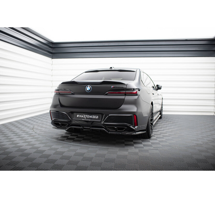 Maxton Design Rear Splitter (with vertical bars) BMW M760e G70