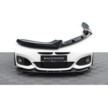 Maxton Design Maxton Design Front Splitter V.5 BMW 1 M-Pack / M140i F20 Facelift