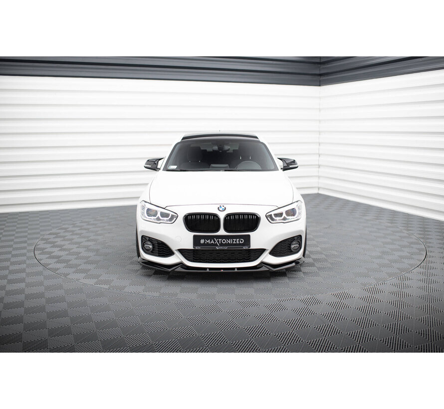 Maxton Design Front Splitter V.5 BMW 1 M-Pack / M140i F20 Facelift