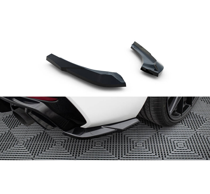 Maxton Design Rear Side Splitters V.5 (For rear valance v.3) BMW 1 M-Pack / M140i F20 Facelift