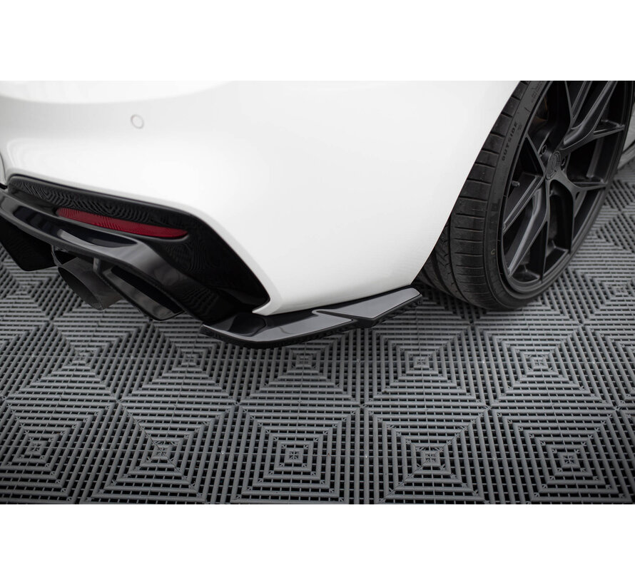 Maxton Design Rear Side Splitters V.5 (For rear valance v.3) BMW 1 M-Pack / M140i F20 Facelift