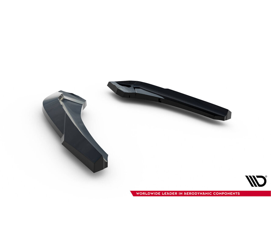 Maxton Design Rear Side Splitters V.5 (For rear valance v.3) BMW 1 M-Pack / M140i F20 Facelift