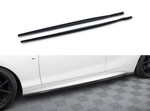 Maxton Design Maxton Design Side Skirts Diffusers V.5 BMW 1 M-Pack / M140i F20 Facelift