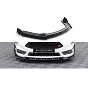 Maxton Design Maxton Design Front Splitter V.6 + Flaps Ford Fiesta ST Mk7 Facelift