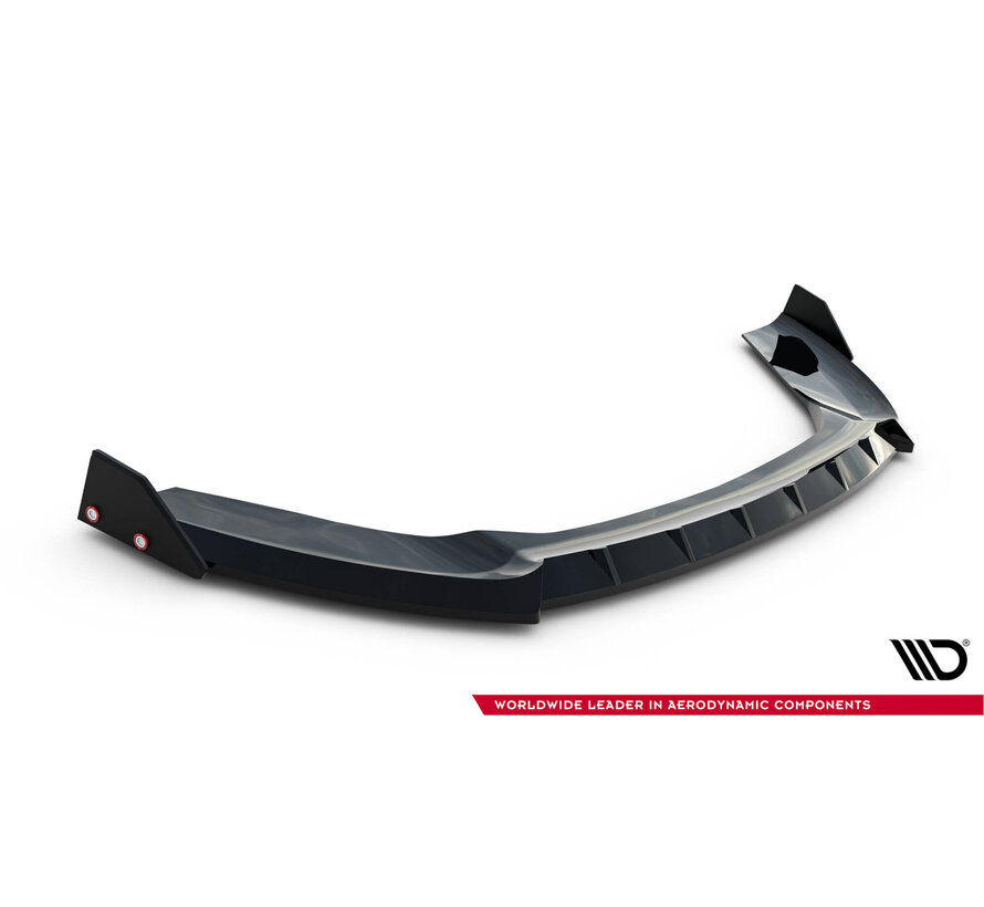 Maxton Design Front Splitter V.6 + Flaps Ford Fiesta ST Mk7 Facelift