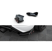 Maxton Design Maxton Design Rear Side Splitters V.3 + Flaps Ford Fiesta ST Mk7 Facelift