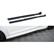 Maxton Design Maxton Design Side Skirts Diffusers V.4 + Flaps Ford Fiesta ST / ST-Line Mk7