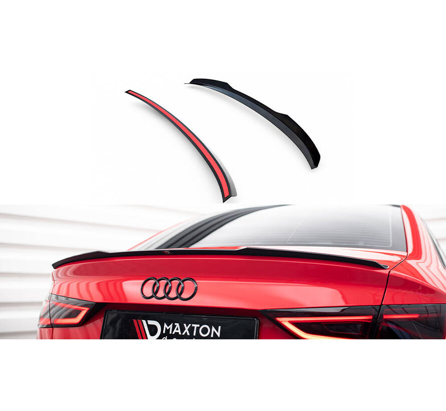 Maxton Design Spoiler Cap Audi A3 / A3 S-Line / S3 / RS3 Sedan 8V