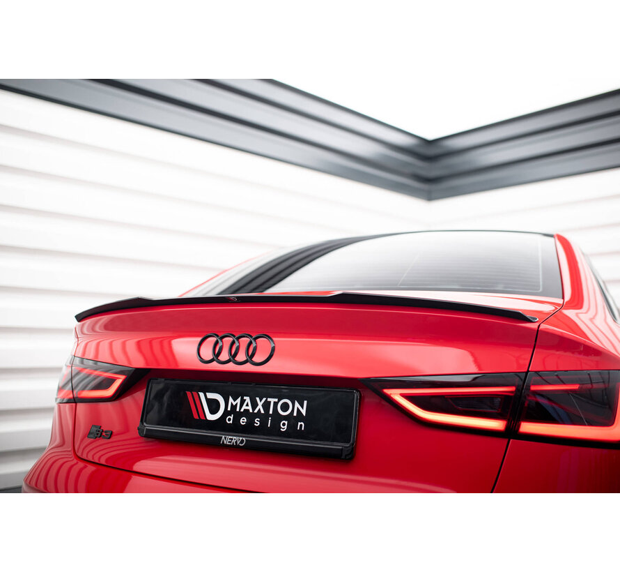 Maxton Design Spoiler Cap Audi A3 / A3 S-Line / S3 / RS3 Sedan 8V