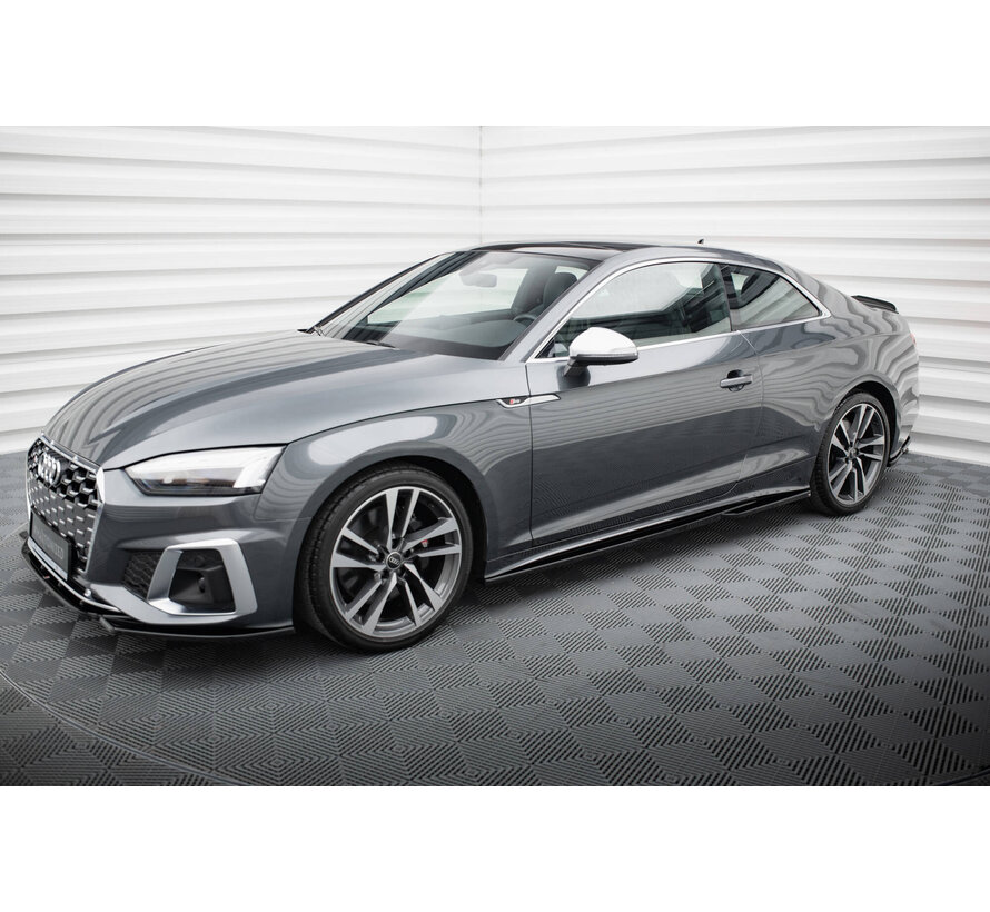 Maxton Design Side Skirts Diffusers Audi S5 Coupe / A5 S-Line Coupe F5 Facelift