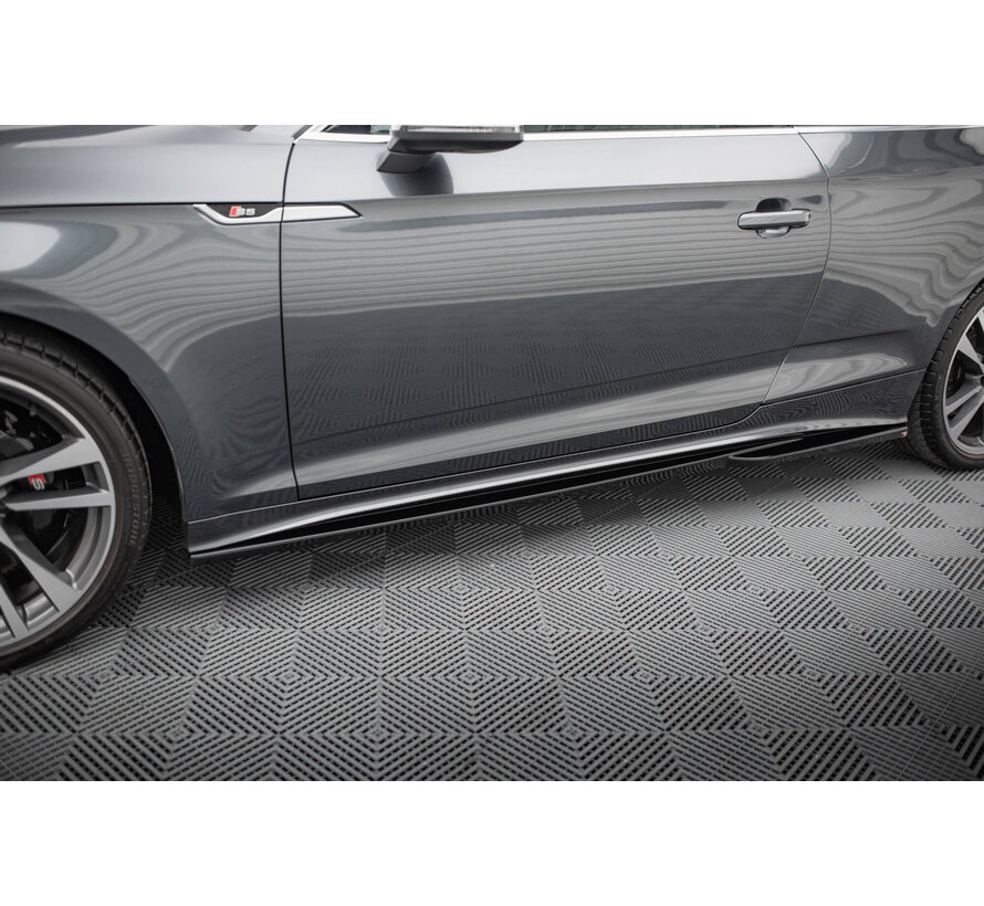 Maxton Design Side Skirts Diffusers Audi S5 Coupe / A5 S-Line Coupe F5 Facelift