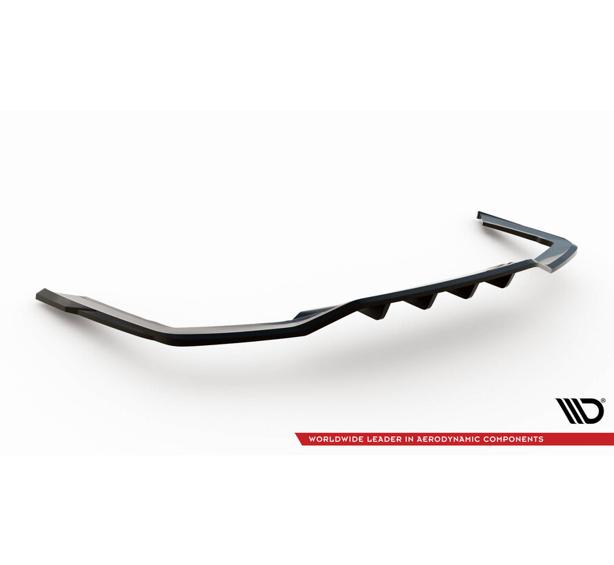 Maxton Design Rear Splitter (with vertical bars) V.2 BMW 7 M-Pack G11 / G12 Facelift