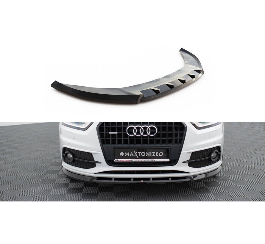 Maxton Design Front Splitter V.1 Audi Q3 S-line 8U