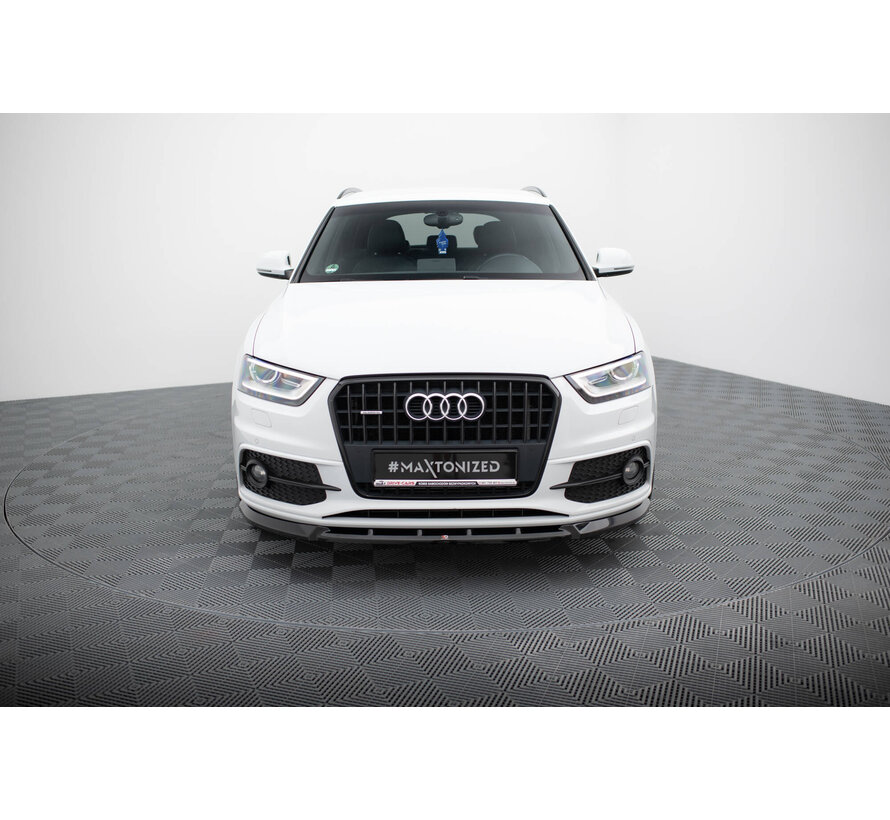 Maxton Design Front Splitter V.1 Audi Q3 S-line 8U