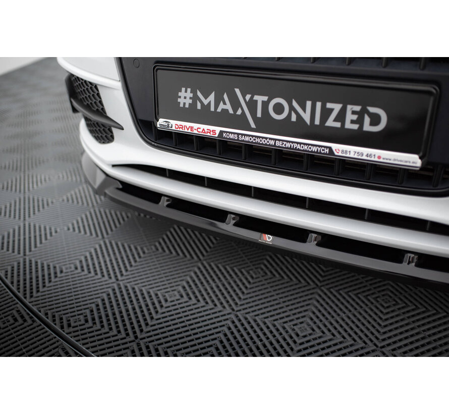 Maxton Design Front Splitter V.1 Audi Q3 S-line 8U