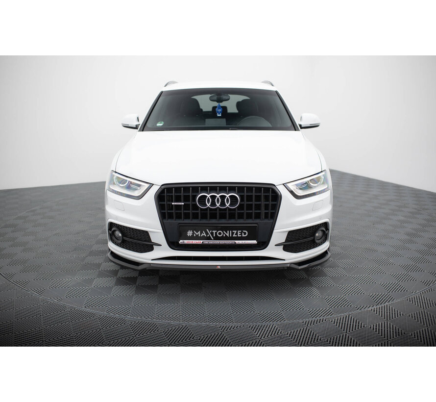 Maxton Design Front Splitter V.2 Audi Q3 S-line 8U