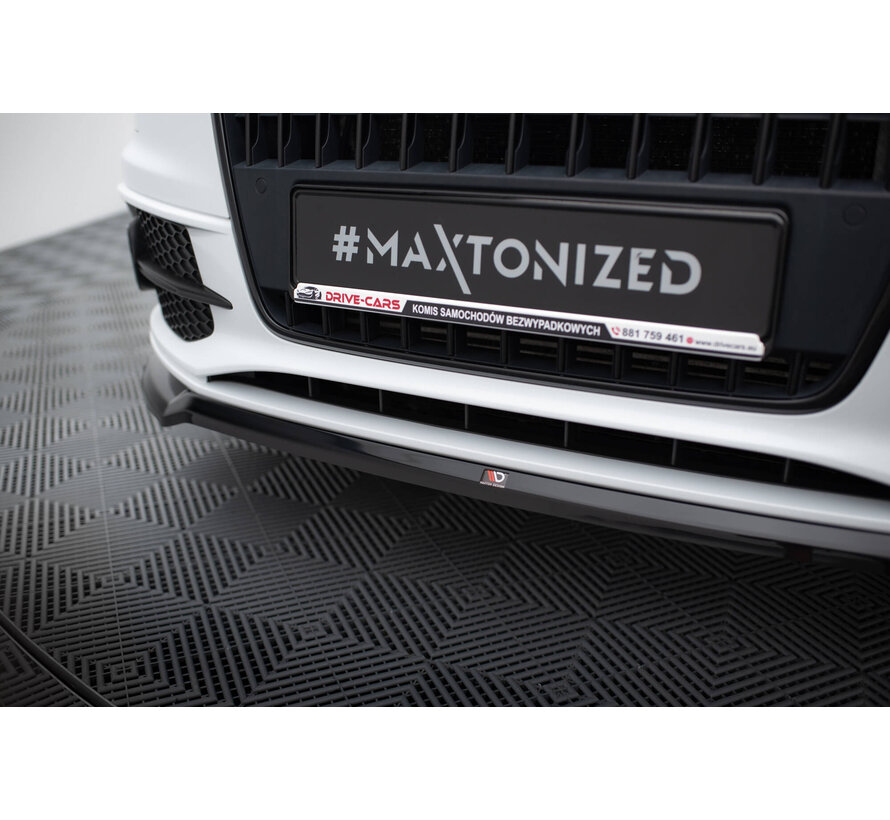 Maxton Design Front Splitter V.2 Audi Q3 S-line 8U