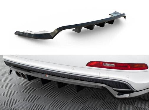 Maxton Design Maxton Design Rear Splitter (with vertical bars) Audi Q3 S-line 8U