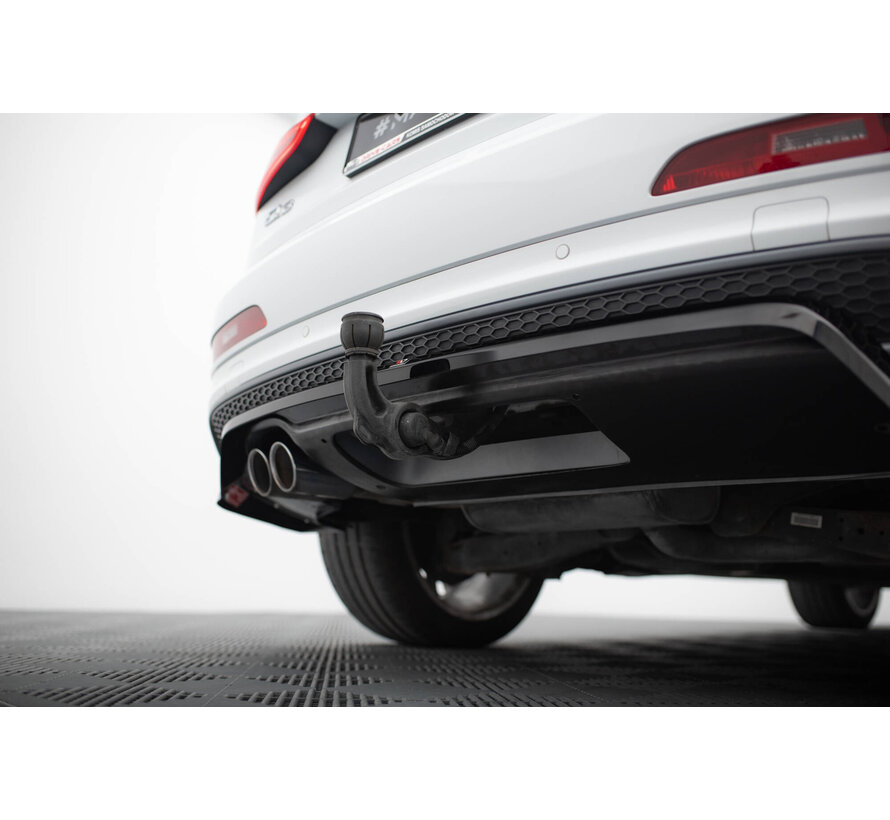 Maxton Design Rear Splitter (with vertical bars) Audi Q3 S-line 8U