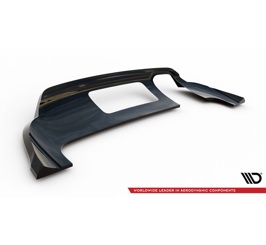 Maxton Design Rear Splitter (with vertical bars) Audi Q3 S-line 8U