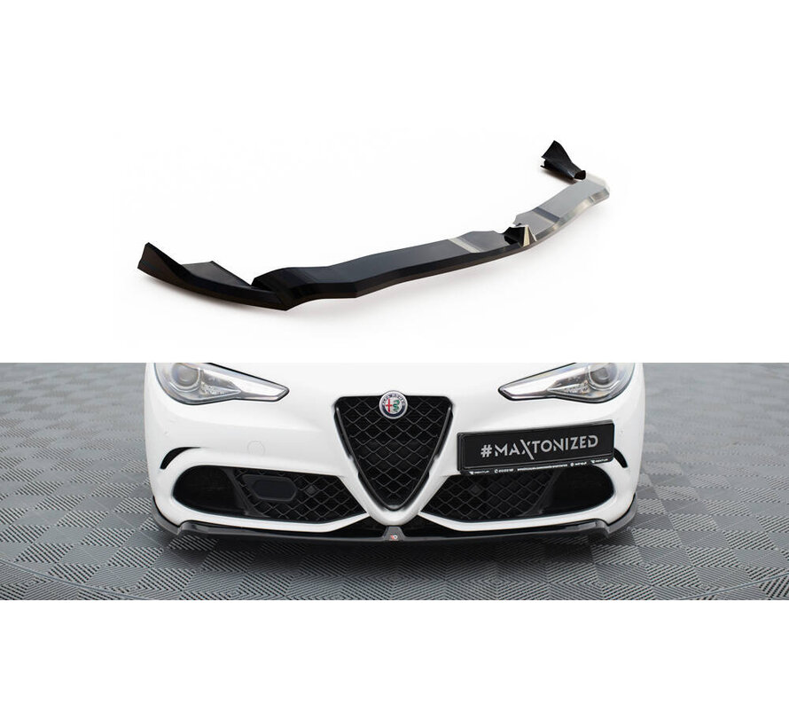 Maxton Design Front Splitter Alfa Romeo Giulia Quadrifoglio