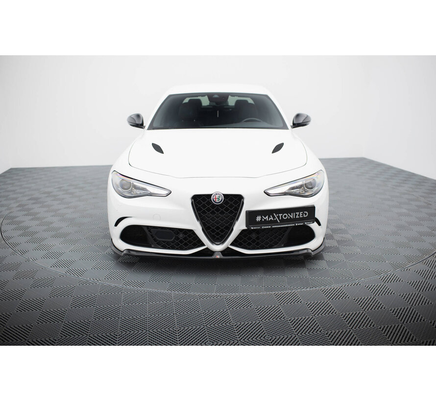 Maxton Design Front Splitter Alfa Romeo Giulia Quadrifoglio