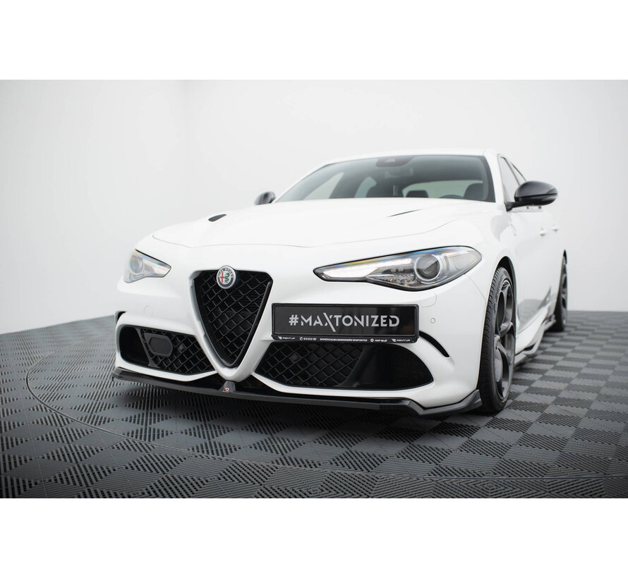 Maxton Design Front Splitter Alfa Romeo Giulia Quadrifoglio