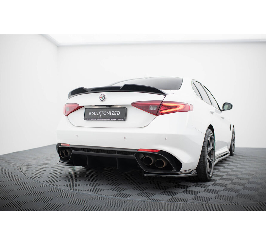 Maxton Design Rear Side Splitters Alfa Romeo Giulia Quadrifoglio